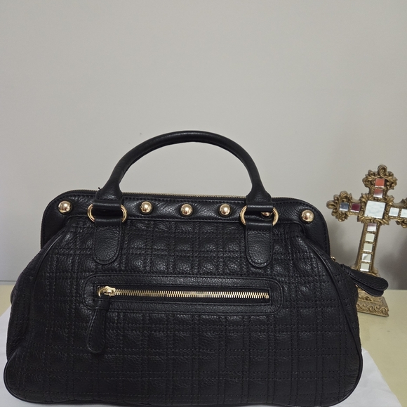 Frosting By Mary Norton Black Frame Top Satchel - Picture 2 of 10